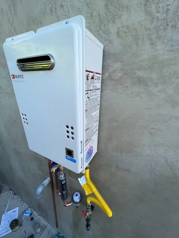 Tankless water heater installation for Saint Benedict homes